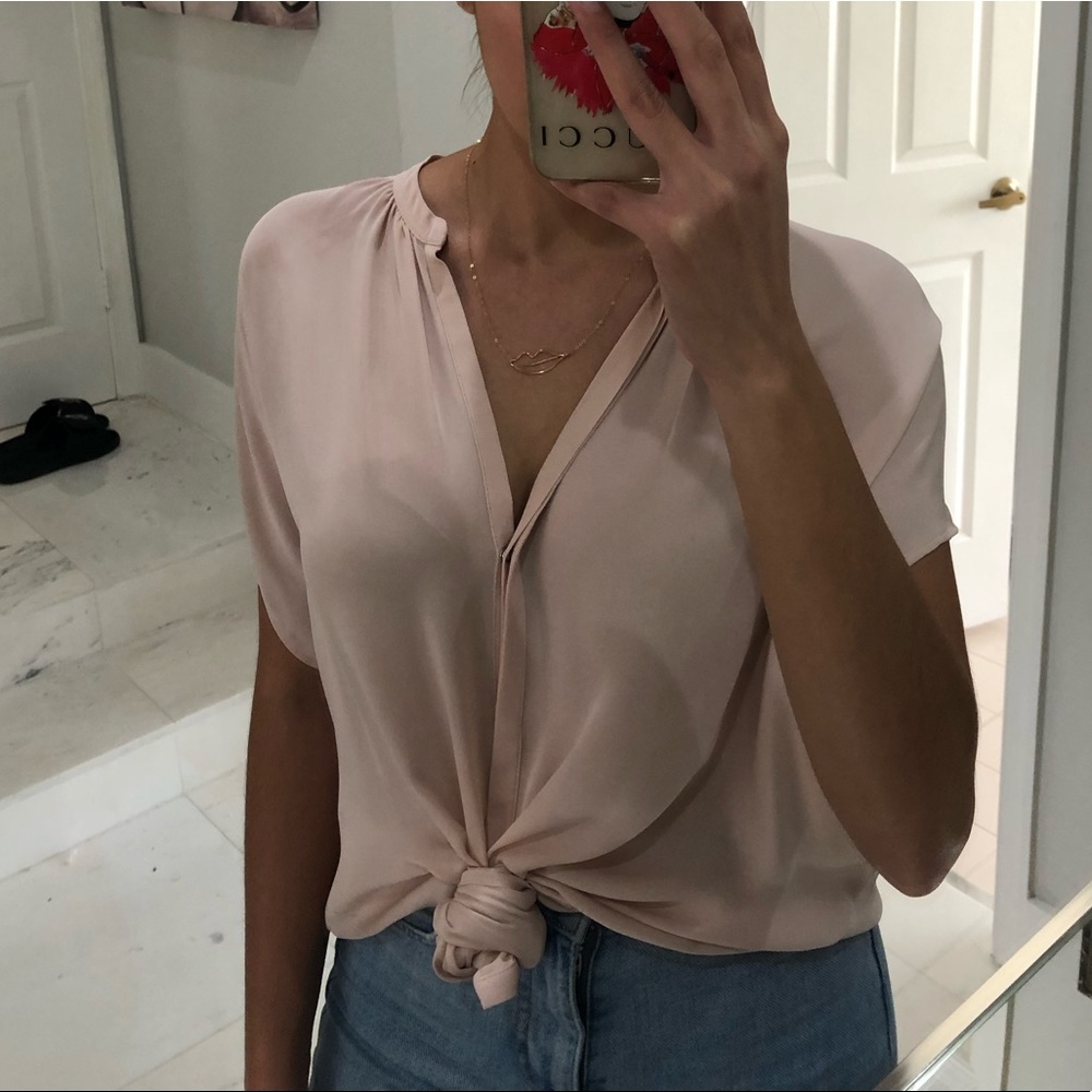 Vince Silk Blouse
